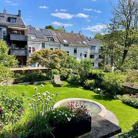 Helle Altbauwohnung Mit Balkon Im Briller Viertel Wuppertal Esterno foto