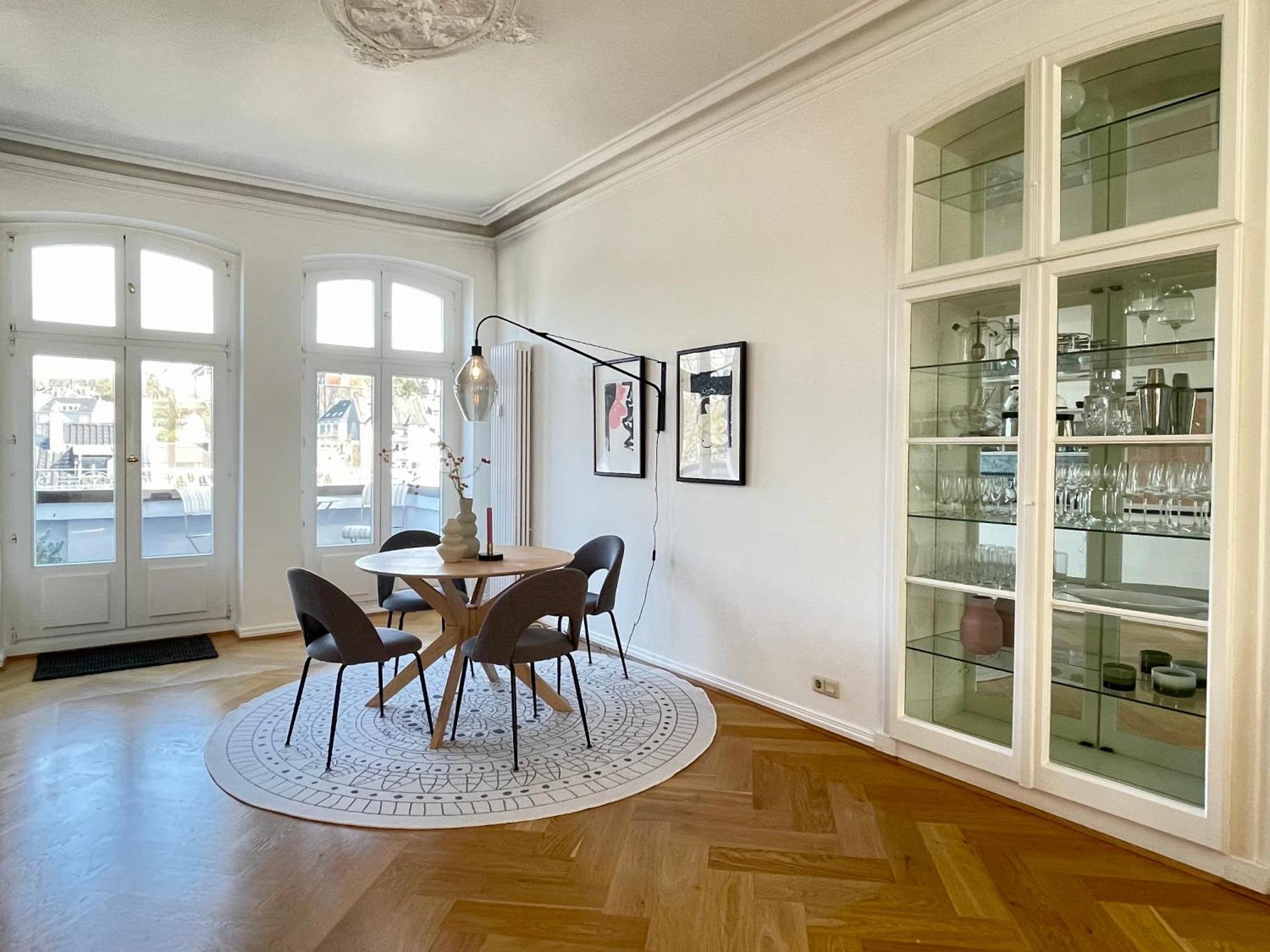 Helle Altbauwohnung Mit Balkon Im Briller Viertel Wuppertal Esterno foto