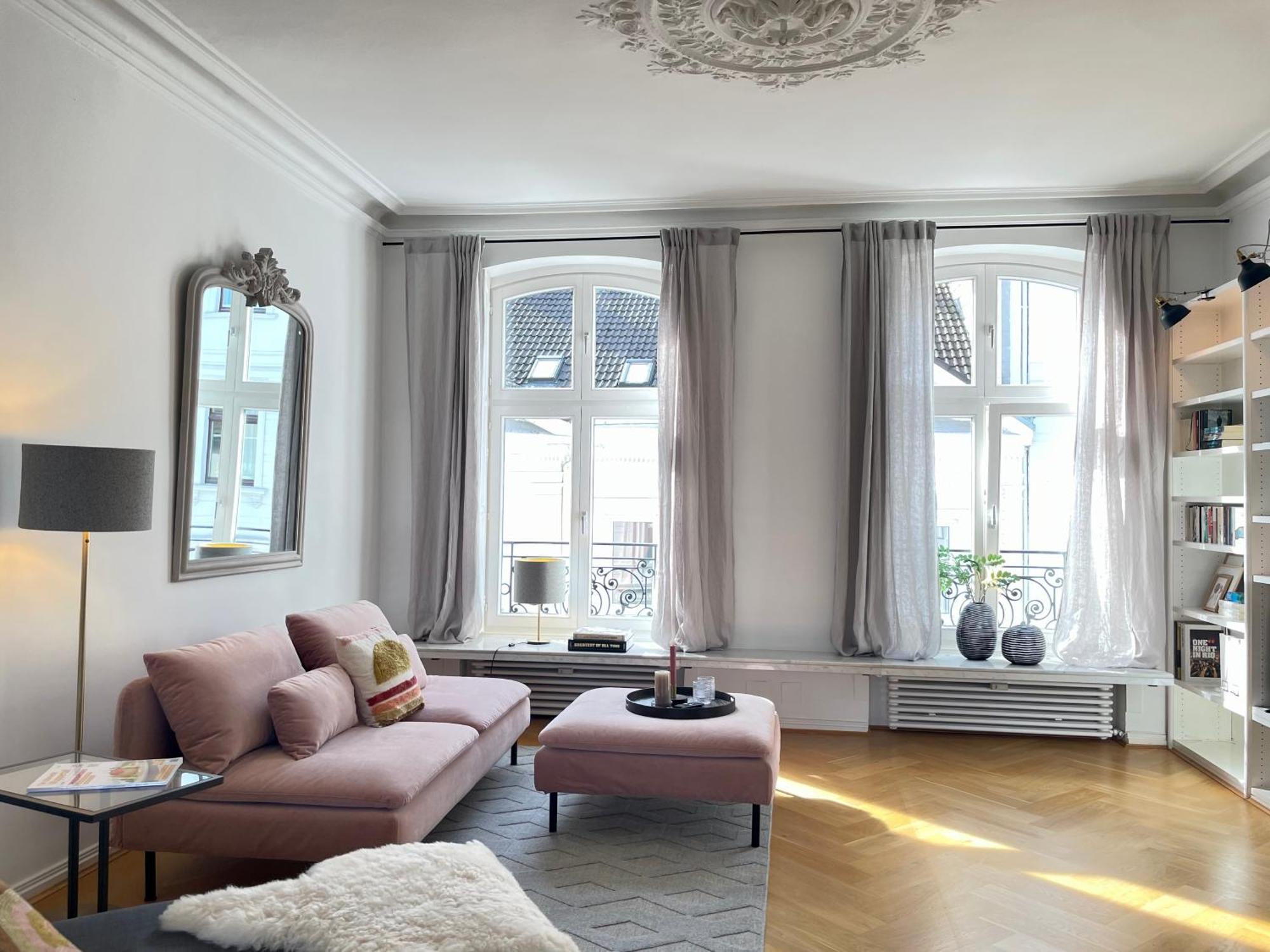 Helle Altbauwohnung Mit Balkon Im Briller Viertel Wuppertal Esterno foto