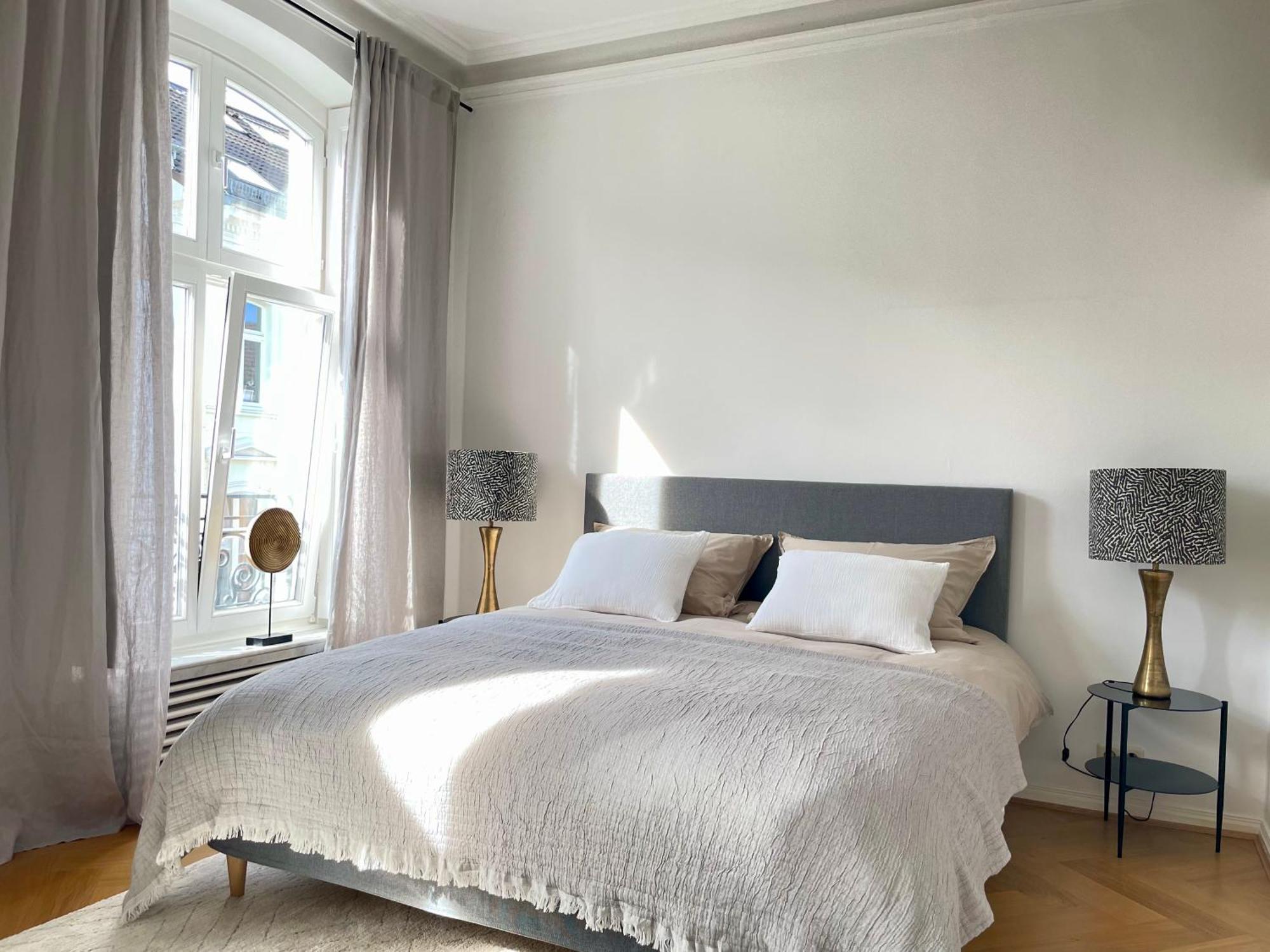 Helle Altbauwohnung Mit Balkon Im Briller Viertel Wuppertal Esterno foto