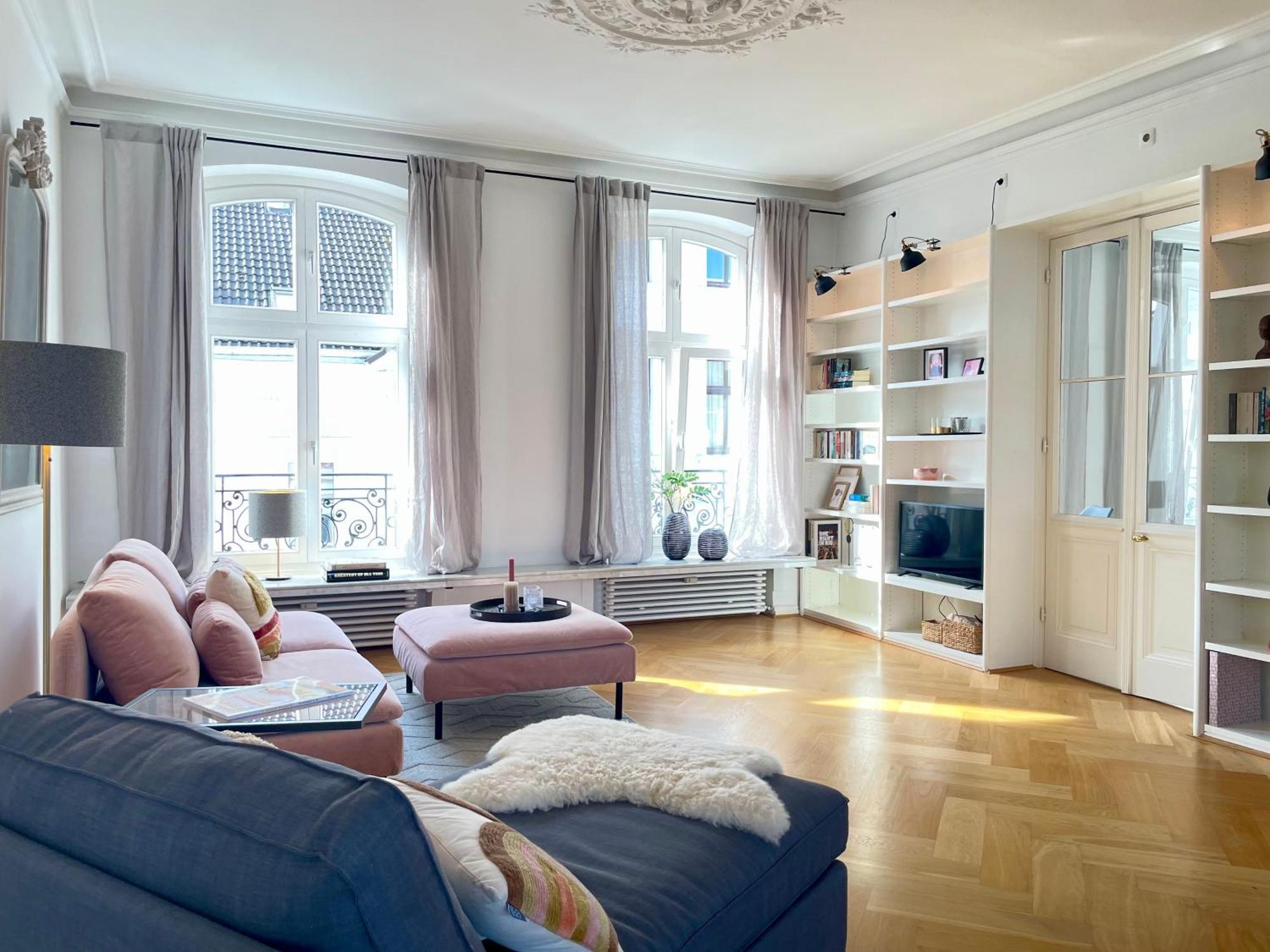Helle Altbauwohnung Mit Balkon Im Briller Viertel Wuppertal Esterno foto