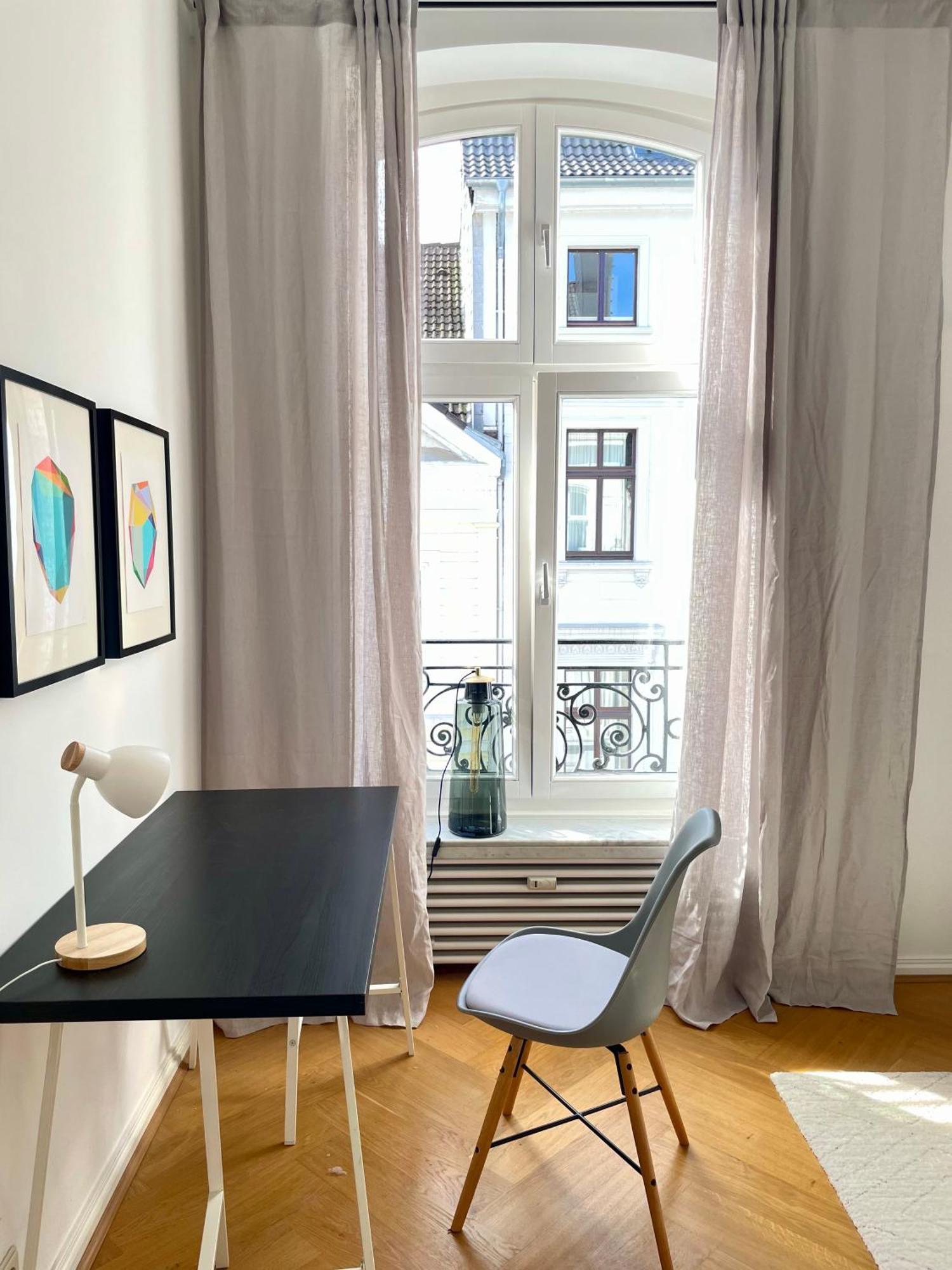 Helle Altbauwohnung Mit Balkon Im Briller Viertel Wuppertal Esterno foto