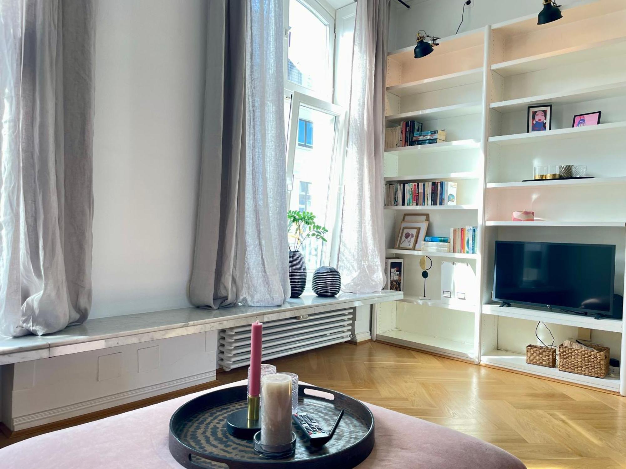 Helle Altbauwohnung Mit Balkon Im Briller Viertel Wuppertal Esterno foto